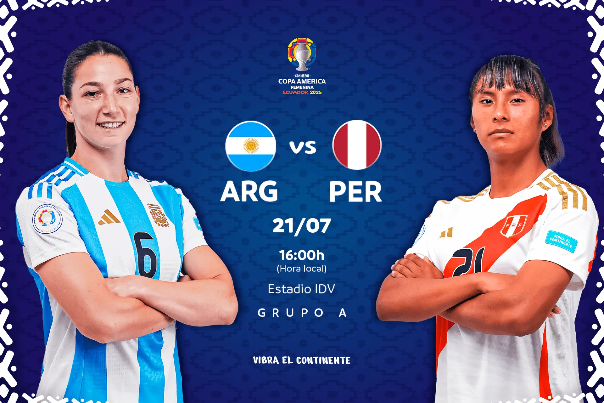 COPA AMÉRICA FEMENINA: ARGENTINA VA POR LA CLASIFICACIÓN ANTE PERÚ
