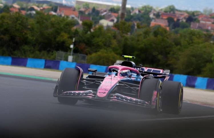 COLAPINTO FUE 18° EN LA PRÁCTICA 1 DEL GP DE HUNGRÍA DE F1