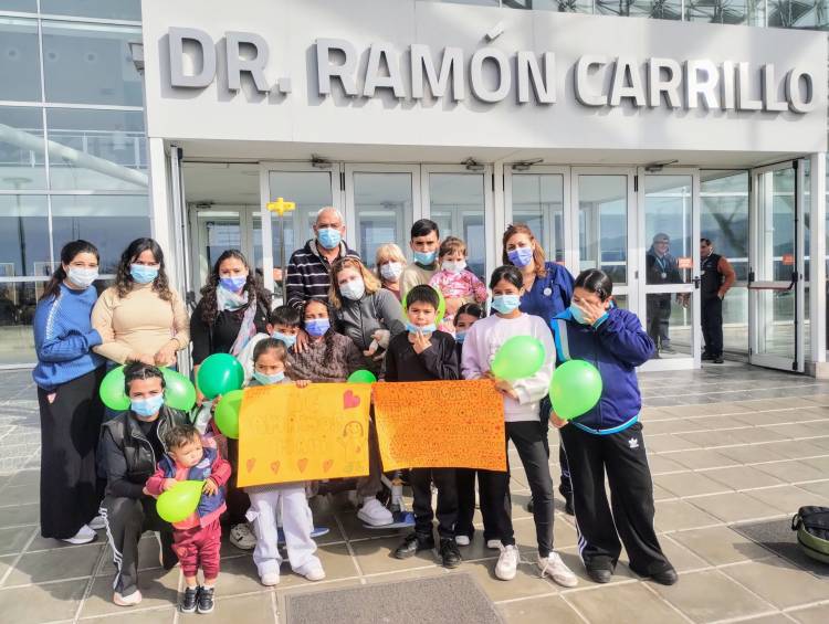 SAN LUIS: UNA PACIENTE TRASPLANTADA RECIBIÓ EL ALTA EN EL HOSPITAL CENTRAL
