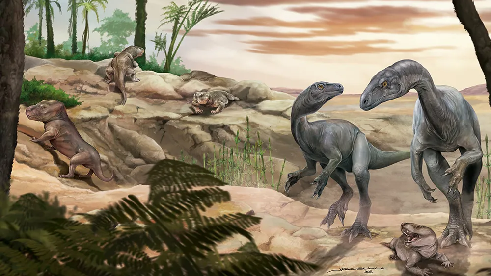 DESCUBREN EN LA RIOJA FÓSILES DE UNO DE LOS DINOSAURIOS MÁS ANTIGUOS DEL MUNDO
