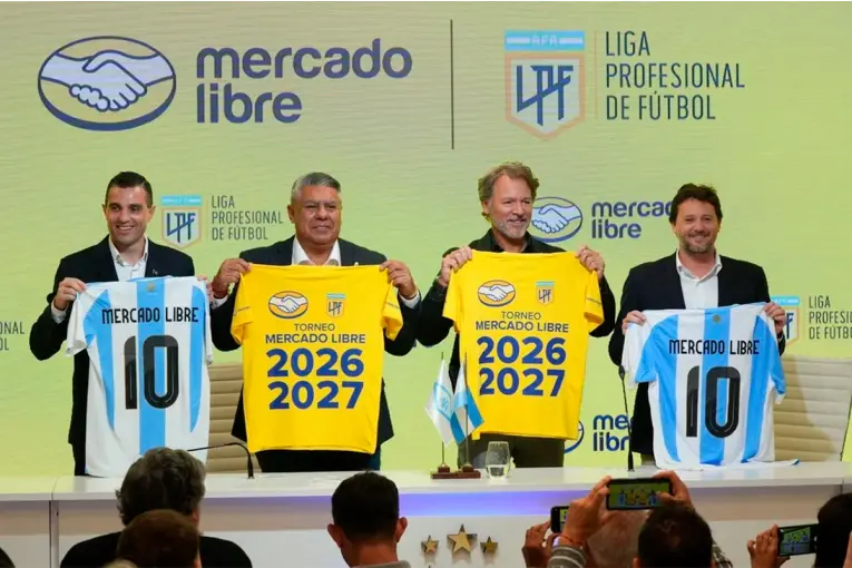 MERCADO LIBRE SERÁ EL NUEVO SPONSOR DE LOS TORNEOS DE LA LIGA PROFESIONAL 2026-2027