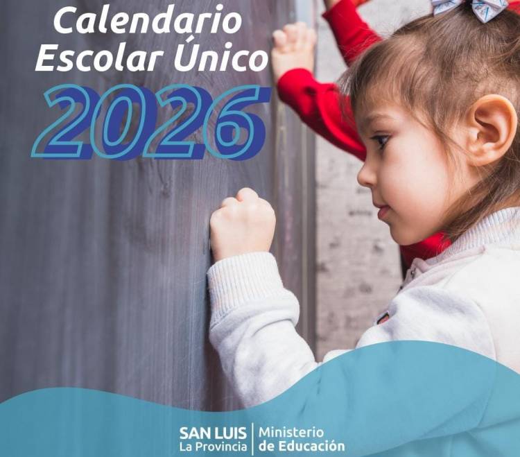 SAN LUIS DEFINIÓ EL CALENDARIO ESCOLAR 2026: CLASES DESDE EL 23 DE FEBRERO