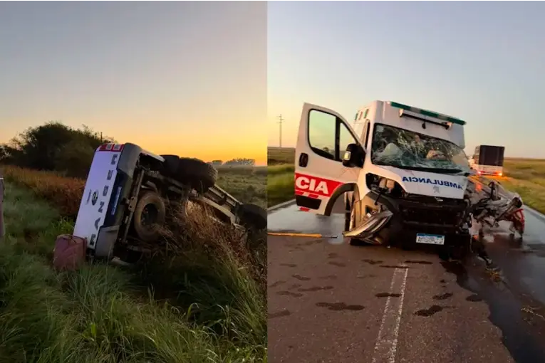 Choque fatal en Córdoba: murió un hombre tras impactar con una ambulancia