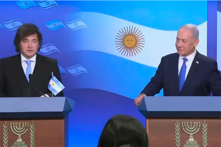 Milei anunció vuelos directos entre Argentina e Israel desde noviembre