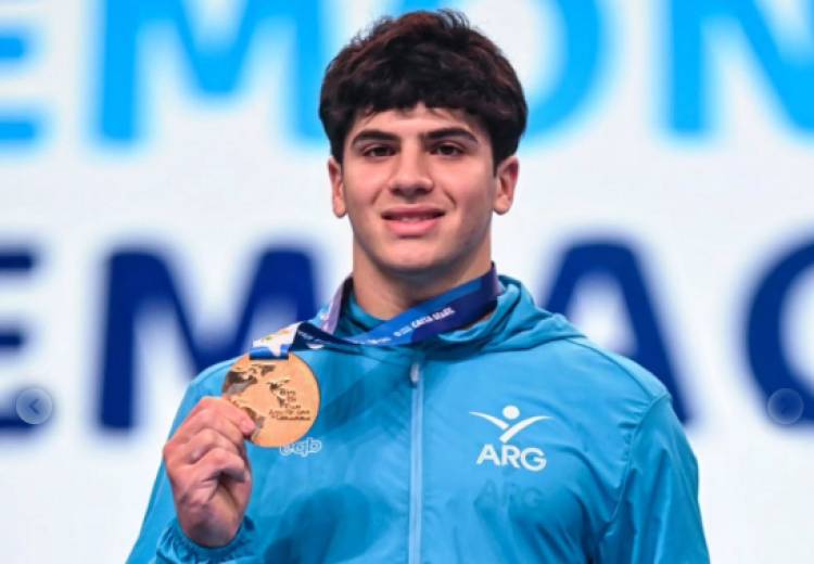 Histórico: Benjamín Fernández de Landa ganó el oro y el bronce en el Panamericano Junior de Gimnasia