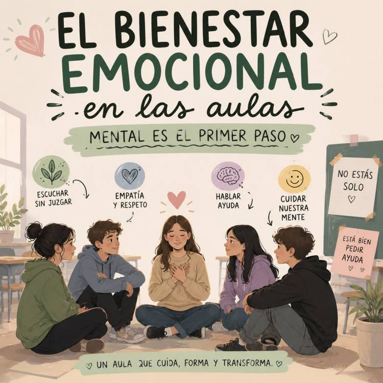 Salud mental en las escuelas: por qué hablar del bienestar emocional es clave para los estudiantes