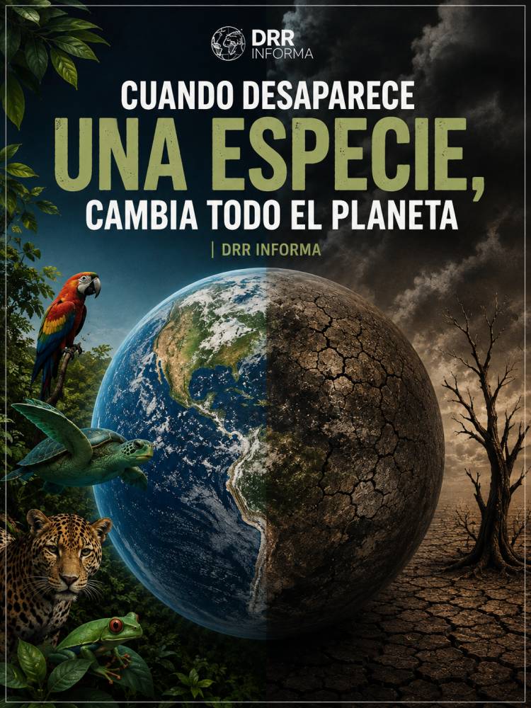 Cuando desaparece una especie, cambia todo el planeta: Biodiversidad y ambiente