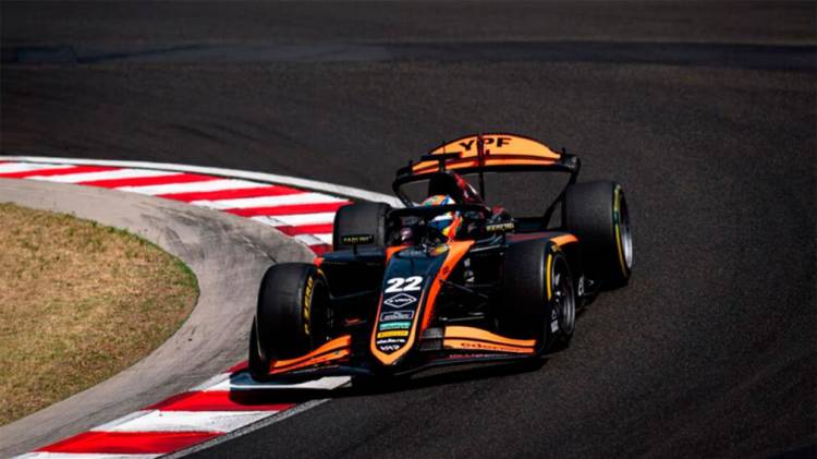 Fórmula 2: Nicolás Varrone remontó en Monza y volvió a sumar puntos tras una larga sequía