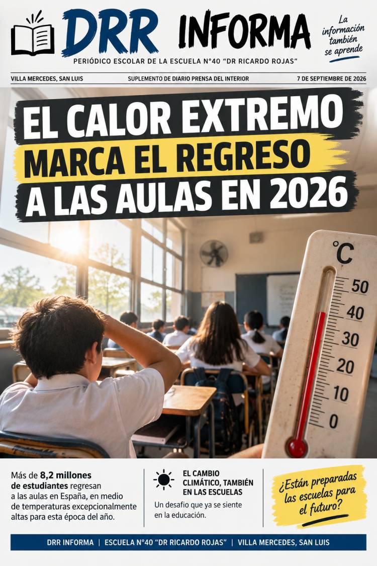Calor extremo en España: las escuelas enfrentan temperaturas excepcionales en 2026