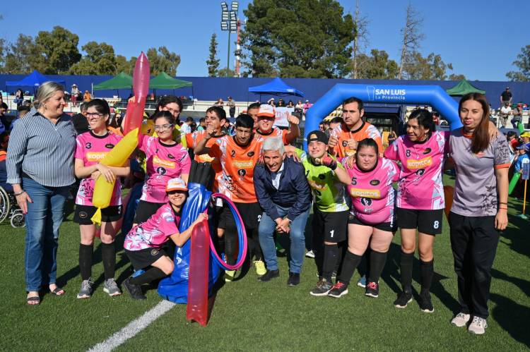 Fútbol 5 Adaptado: 16 instituciones disputaron la final en San Luis