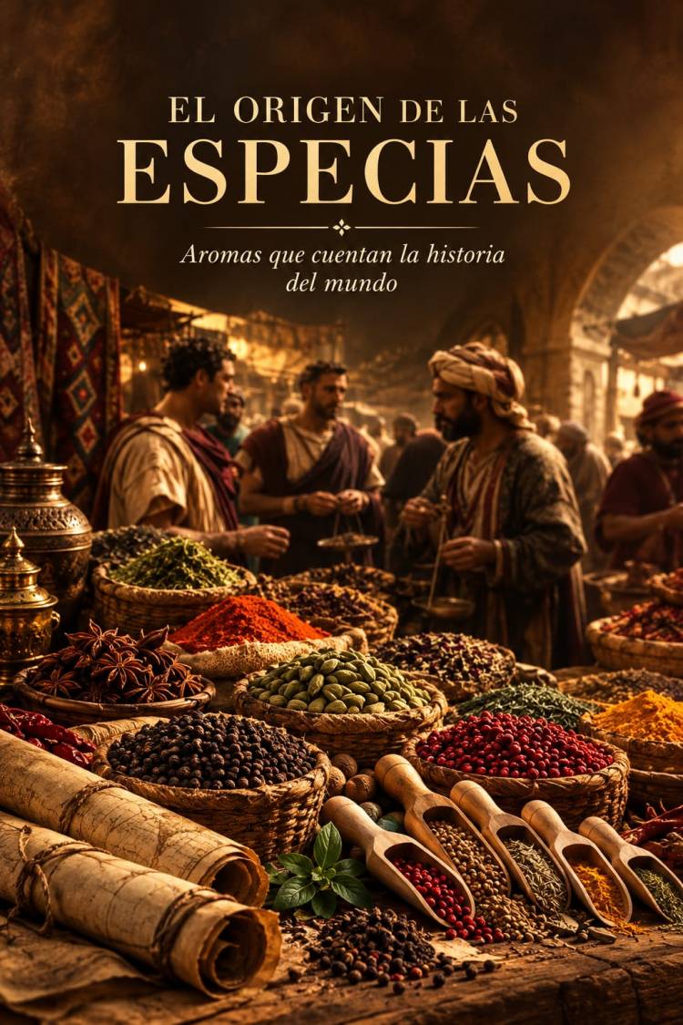 El origen de las especias: historia, aromas y sabores del mundo